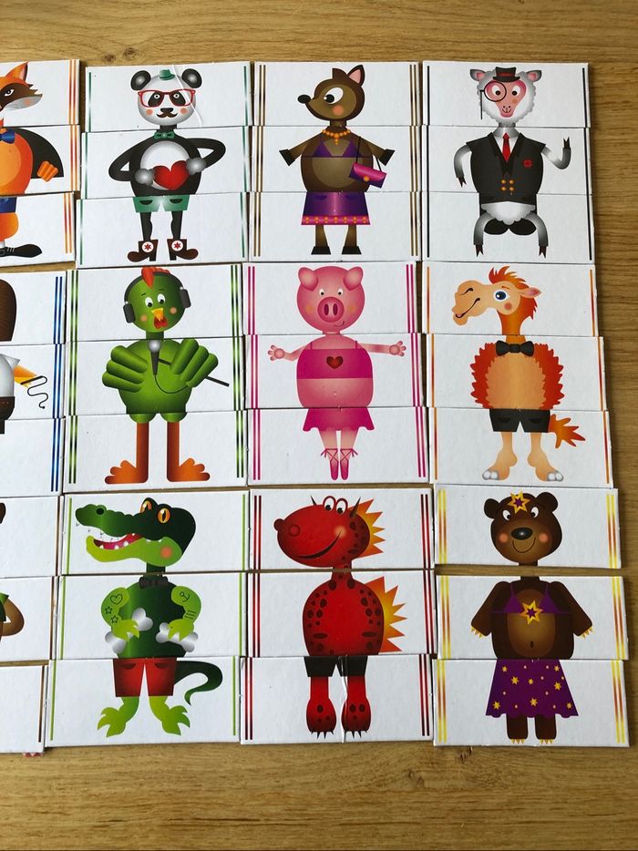 Jeu cartes personnages Mix & Match Game - photo numéro 5