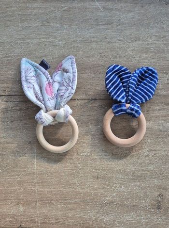 Lot anneaux de dentition naturels