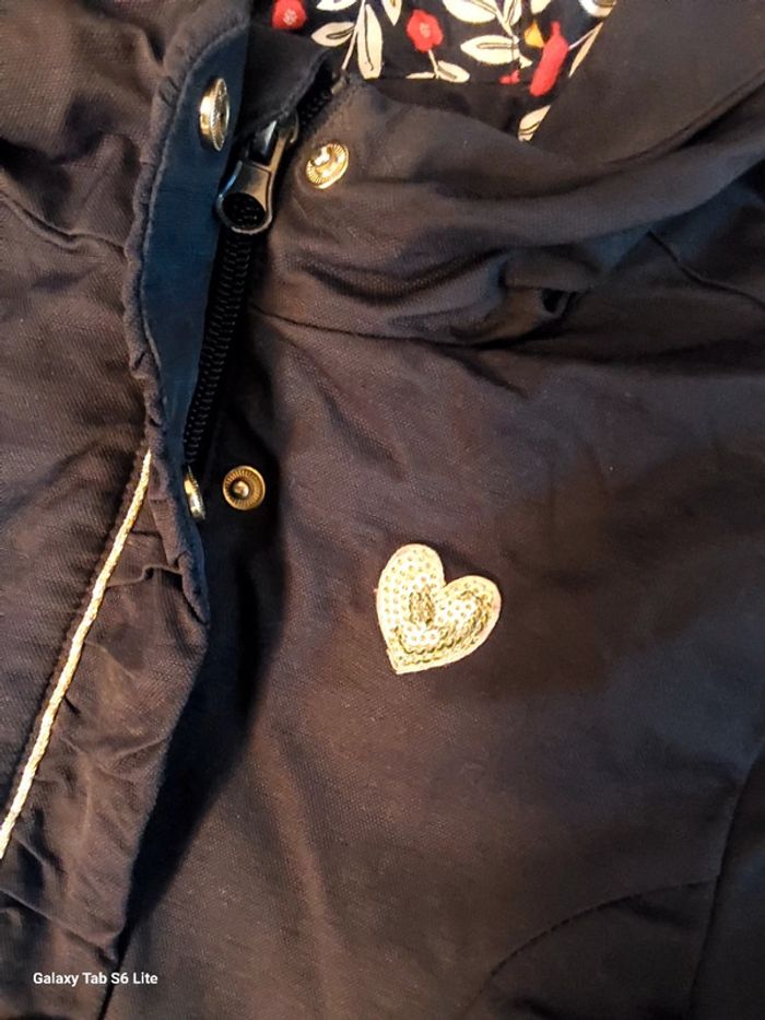 Manteau 2 en 1 doudoune hiver sergent major fille 8 ans - photo numéro 5