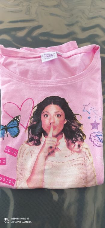 Tee-shirt Violetta 12 ans