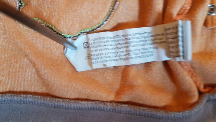 Pyjama 2 pièces garçon 9 mois orange Tape à l'oeil - photo numéro 4