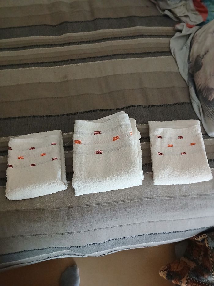 Lot  de serviette de bain neuve