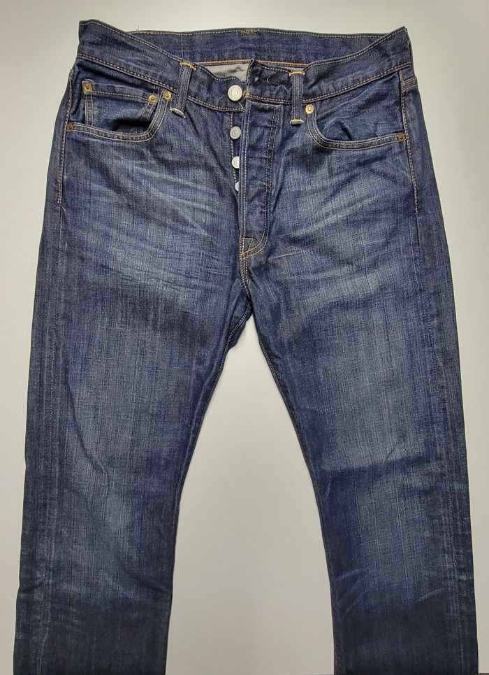 Levi Strauss 501 W32 L36 -bleu foncé- Taille 42-parfait état- - photo numéro 3