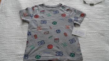 T-shirt manches courtes 6 ans Primark