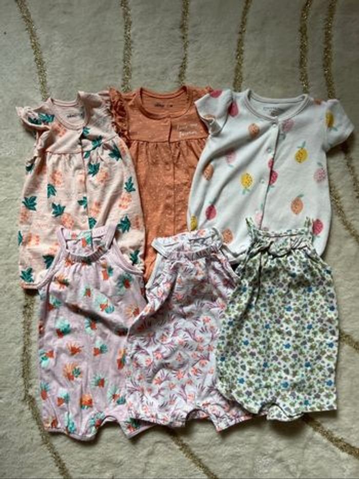 Lot de 6 combishorts