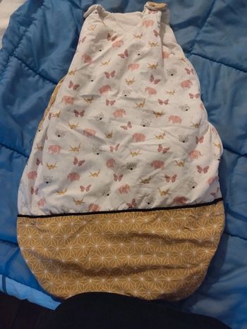Gigoteuse turbulette bébé d'hiver