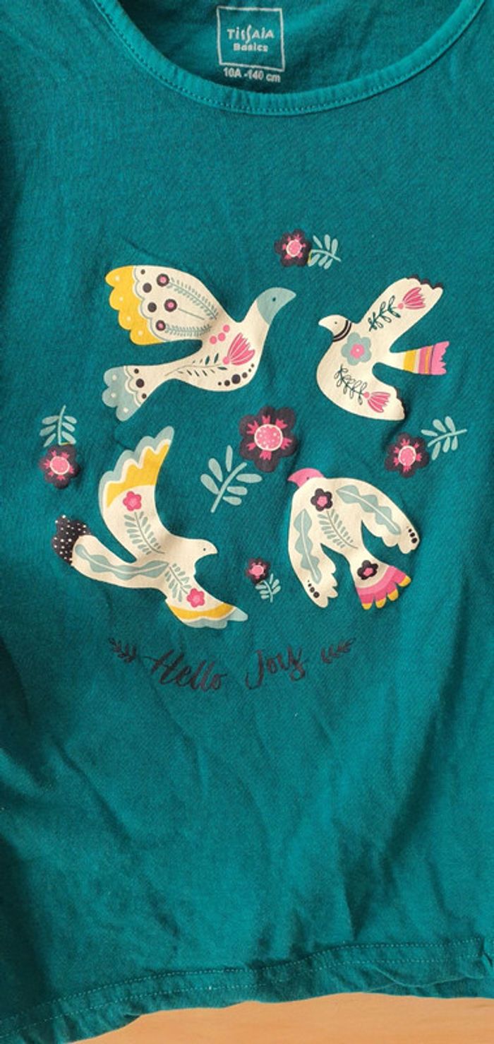 T-shirt manches longues. 8/9ans