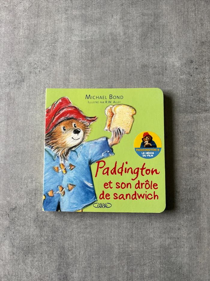 Livre Paddington et son drôle de sandwich