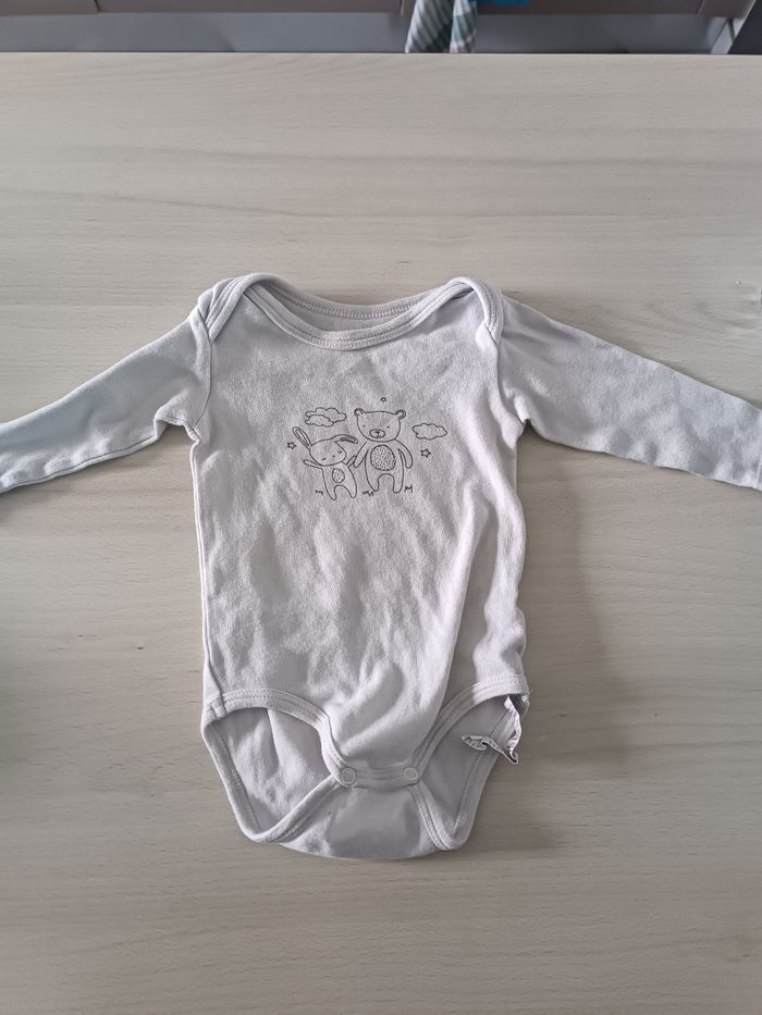 Body blanc 6 mois