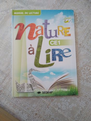 Manuel de lecture Nature à lire CE1