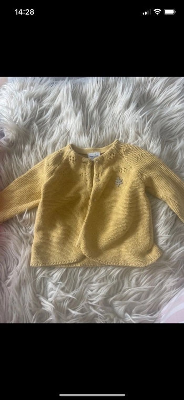 Gilet bébé fille