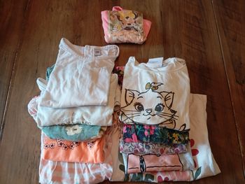 Lot t shirt 2 ans