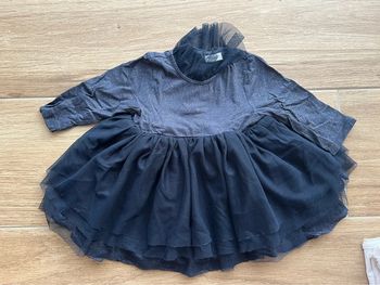 Très jolie robe de fête + collant 6 mois Tape à l’œil