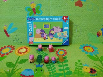 Puzzles Peppa Pig et figurines