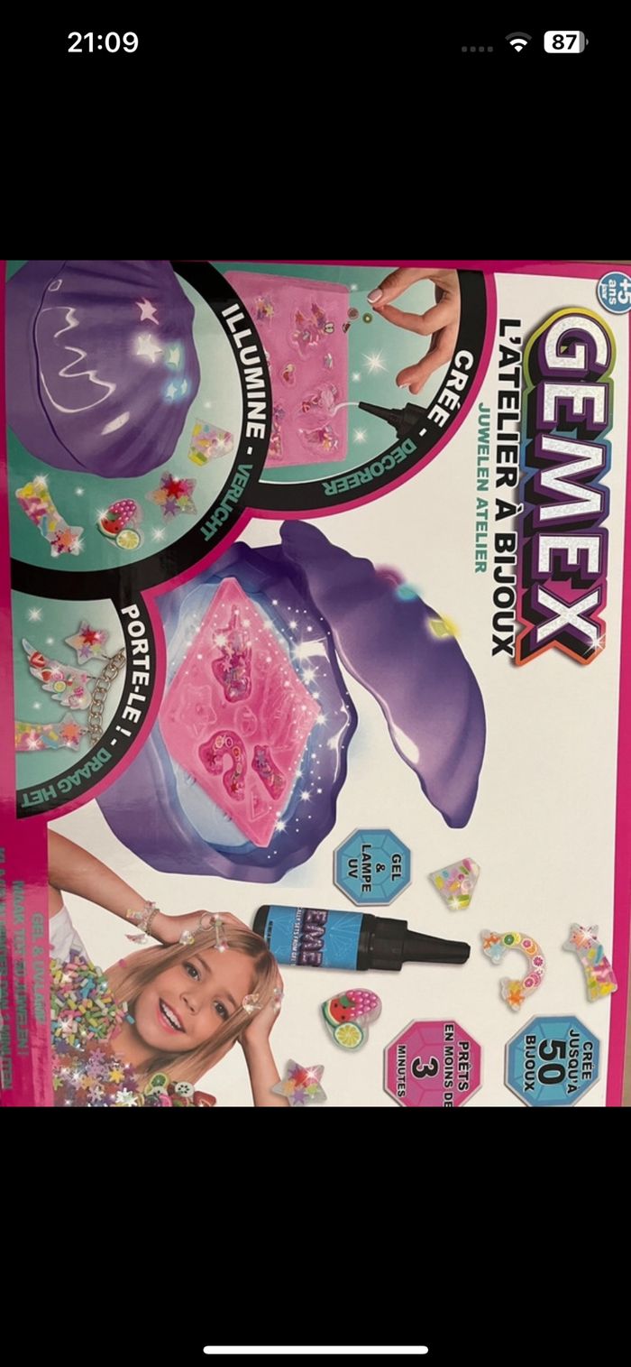 Boîte de création de bijoux neuve jamais ouverte - photo numéro 3