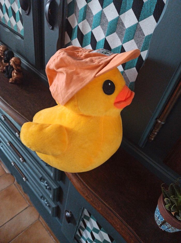 Casquette garçon orange Kiabi 45 cm