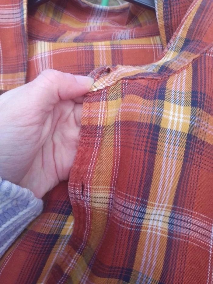 Chemise à carreaux femme - photo numéro 11