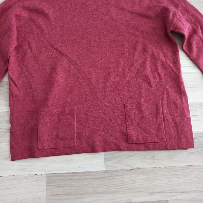 Pull femme avec col bordeaux taille 38 - photo numéro 4