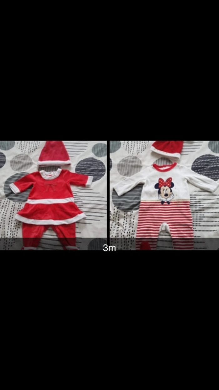 2 tenues de noël 3m