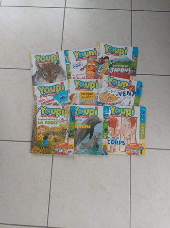 Lot de 9 magazines youpi j'ai compris 5-8 ans
