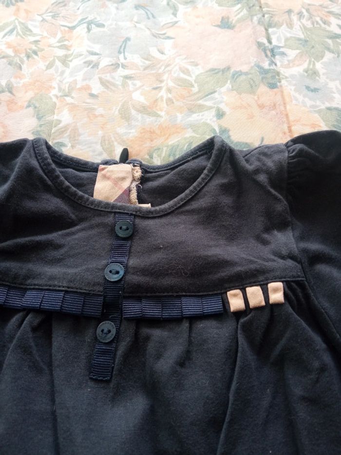 Robe marine Burberry 18 mois - photo numéro 3