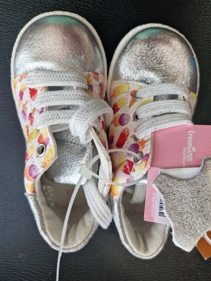 Chaussures montantes cuir
