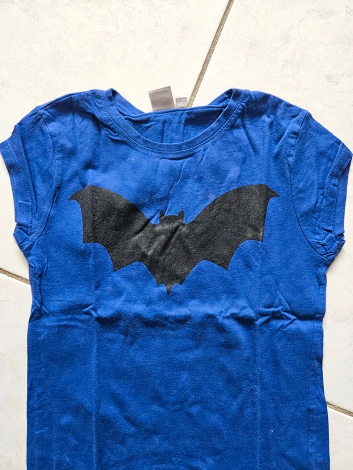 T-shirt MC fille chauve souris 10 ans CHEV - photo numéro 2