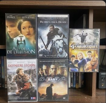 Lot de 5 dvd neuf