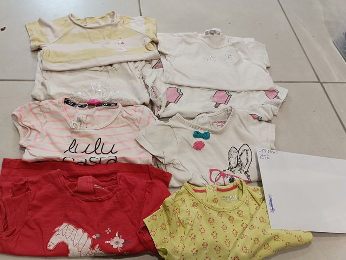 Lot de vêtements fille taille 9 mois - photo numéro 4