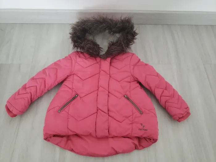 Doudoune Catimini 3 ans + bonnet/snood - photo numéro 2