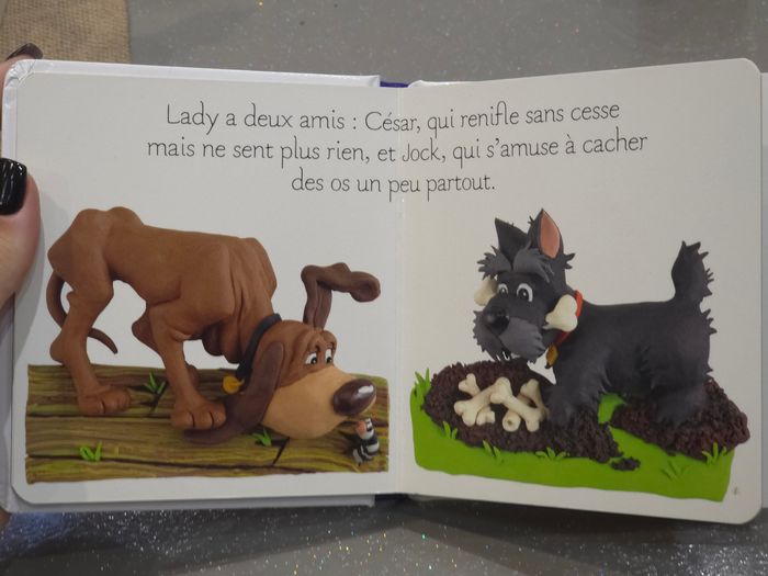 La belle est le clochard l'imagerie des bébés. Très bonne état - photo numéro 3