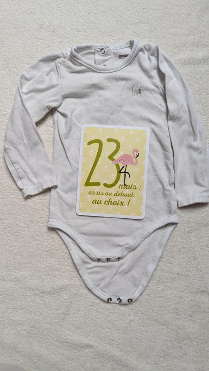 Body manches longues 23 mois