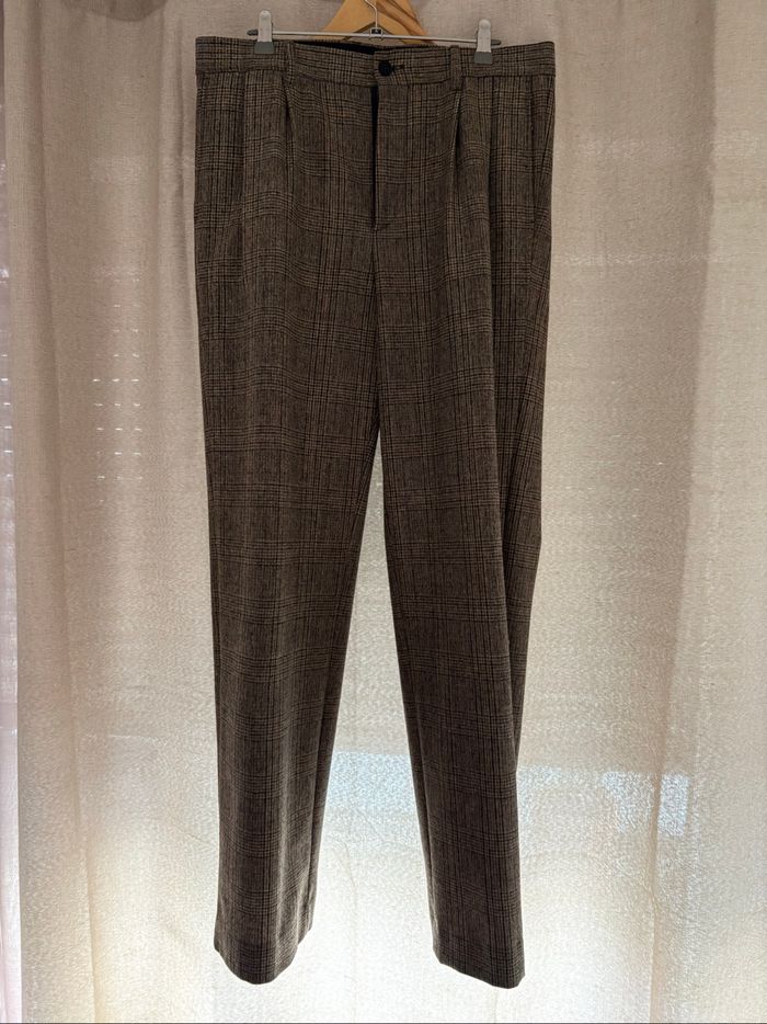 Pantalon costume à jambes larges saison 1865