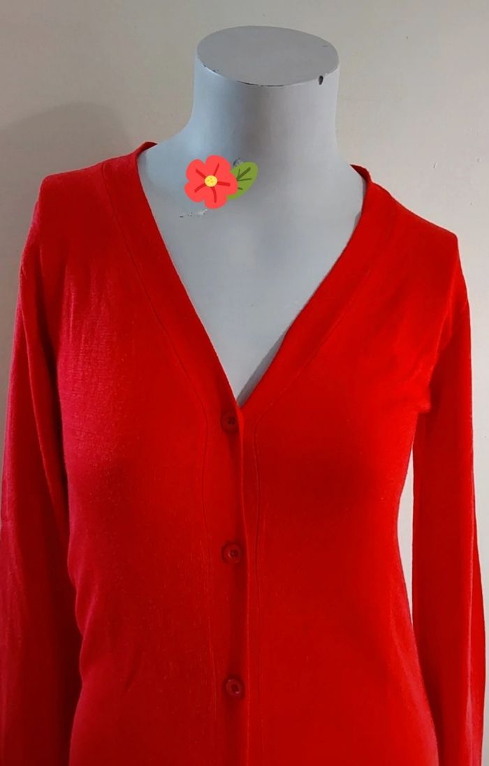 Gilet long rouge Drag Miss T 36 - photo numéro 2