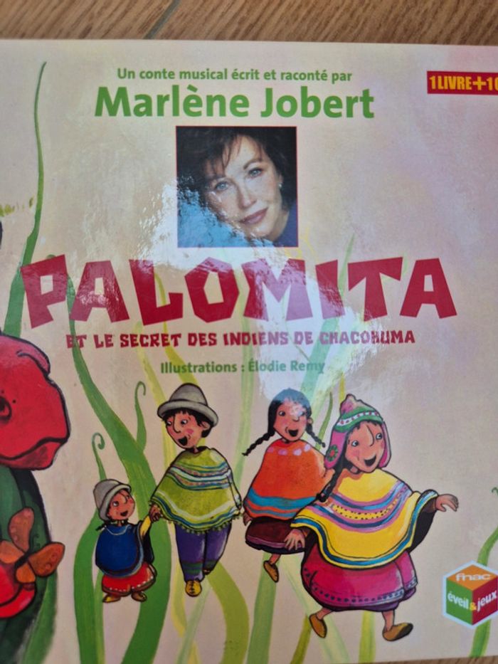 Livre avec CD Marlene Jobert - Palomita - photo numéro 2