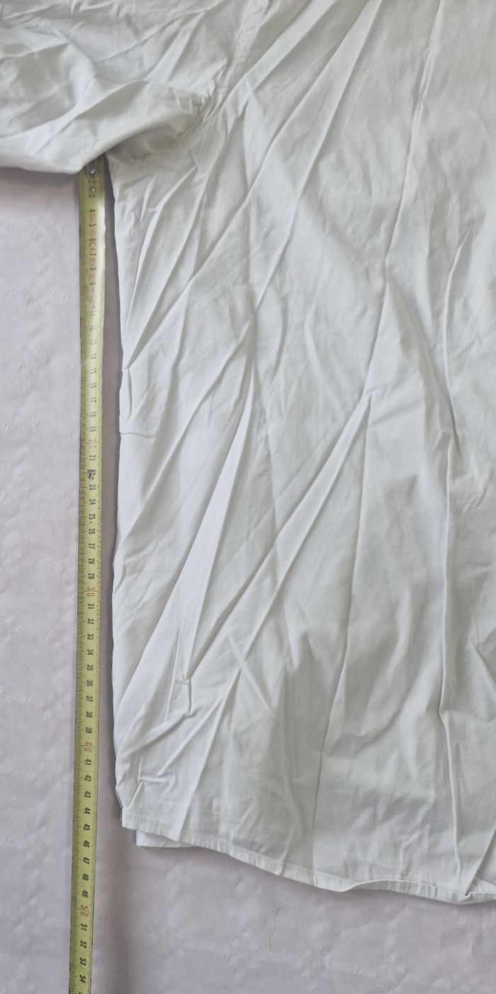 Chemise manches longues , homme , Tommy Hilfiger , blanche , taille XXL coupe Stretch - photo numéro 4