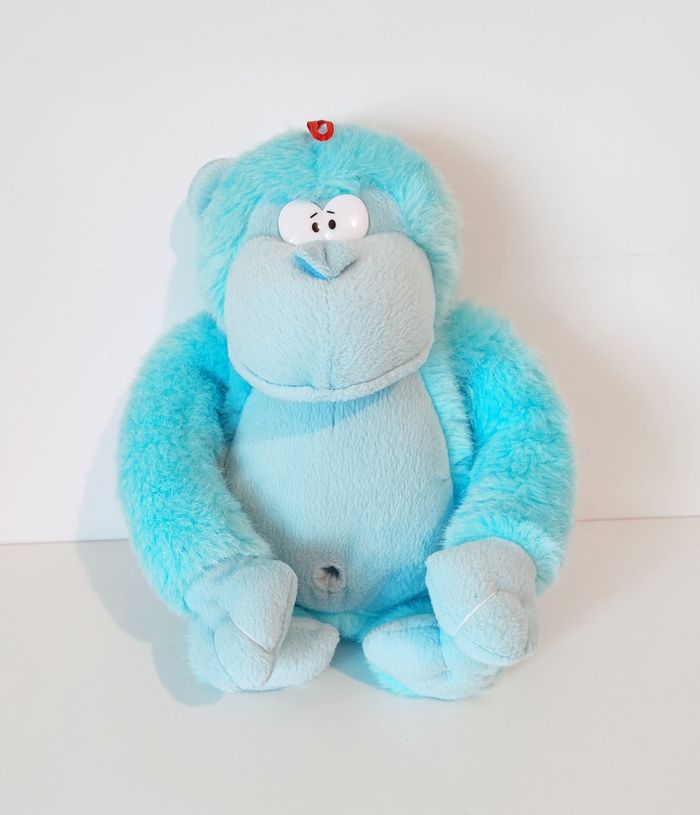 🦄 Peluche singe bleu - 26 cm 🦄 - photo numéro 2