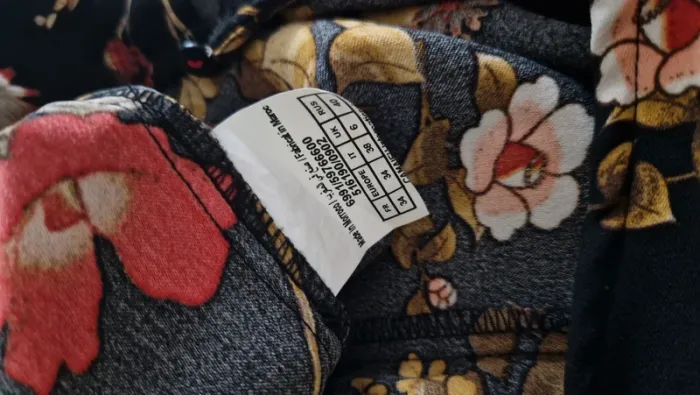 Combipantalon fleurs 34, XS - photo numéro 7