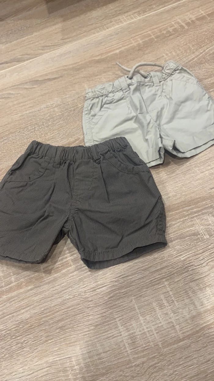 Lot 2 short 3 mois