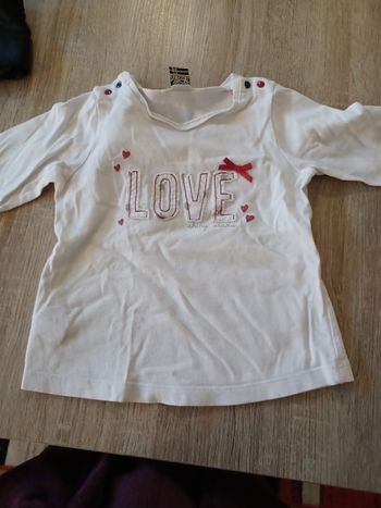 Haut 2 ans tape à l oeil