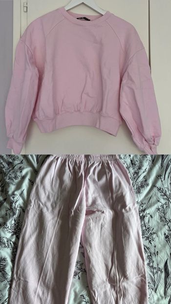 ensemble de jogging rose zara