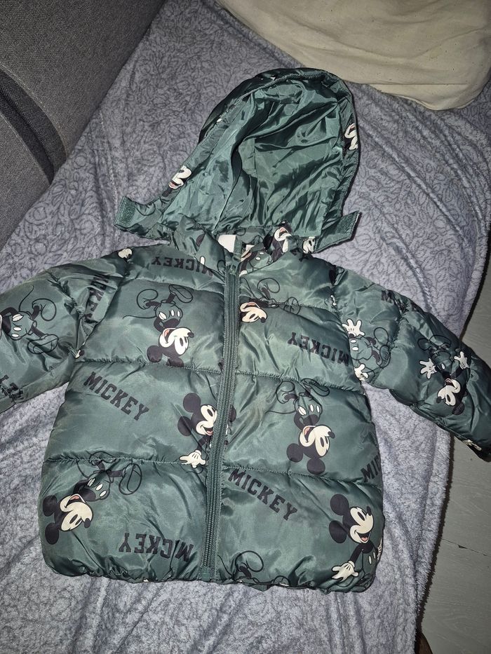 Manteau mickey garçon 2 ans