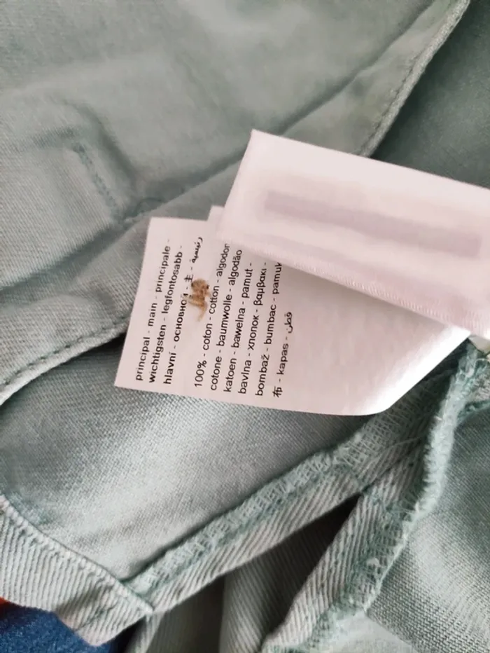🍡 veste pistache broderie anglaise neuve avec antivol 🌱 - photo numéro 4