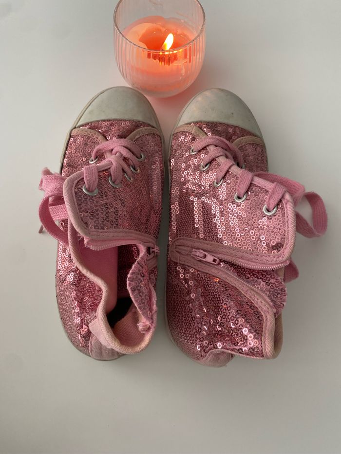 Baskets à sequins