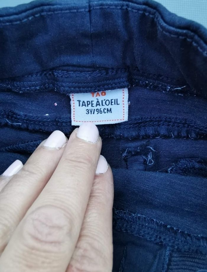 Pantalon jeans slim 3 ans fille Tape à l'oeil - photo numéro 4