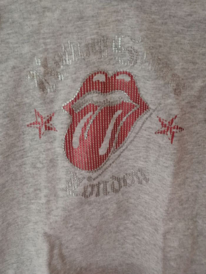 Tee shirt manches longues Rolling Stones London - 24 mois - Très bon état - H&M - photo numéro 2