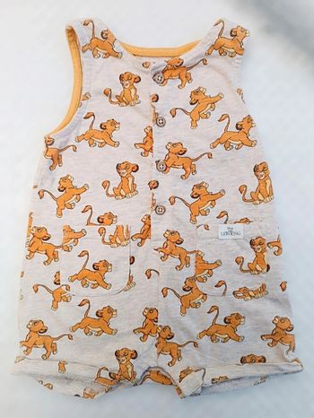 🔸Barboteuse Simba Disney 12 Mois Garçon🔸