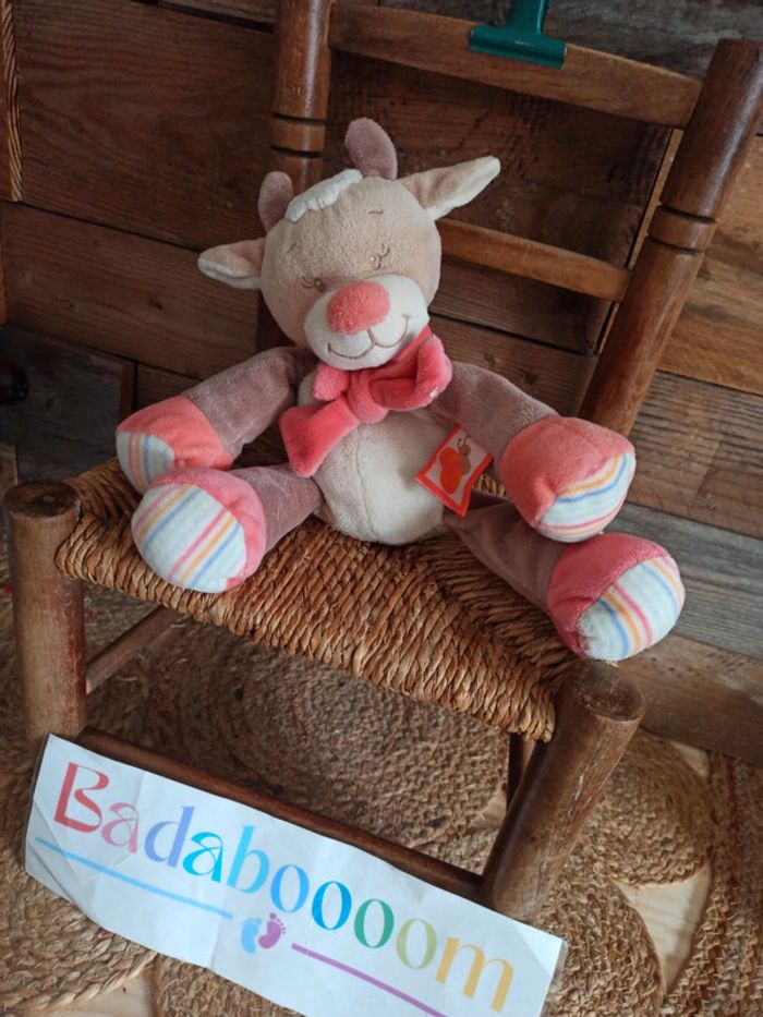 Peluche vache Nattou tbe - photo numéro 2