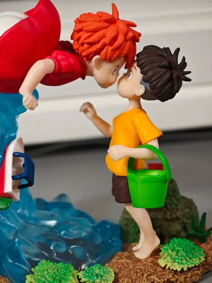 Figurine Ponyo sur la falaise 14cm neuve avec boîte - photo numéro 8