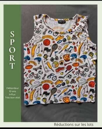 ​☀️ Débardeur Multi-Sports – Influx ☀️